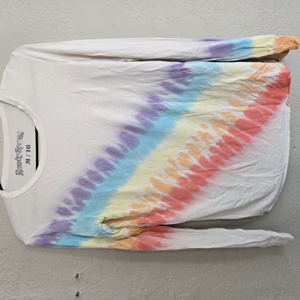 Rowdy Sprout Tie-Dye Long Sleeve Shirt